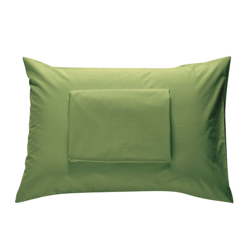 Ζεύγος Μαξιλαροθήκες Βαμβακερές 50×70εκ. Delos Green SB HOME (Ύφασμα: Βαμβάκι 100%, Χρώμα: Πράσινο ) – Sb home – 5206864034938
